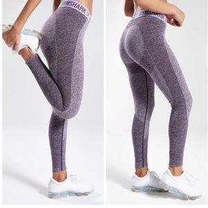 Gymshark Flex Purple Marl Leggings